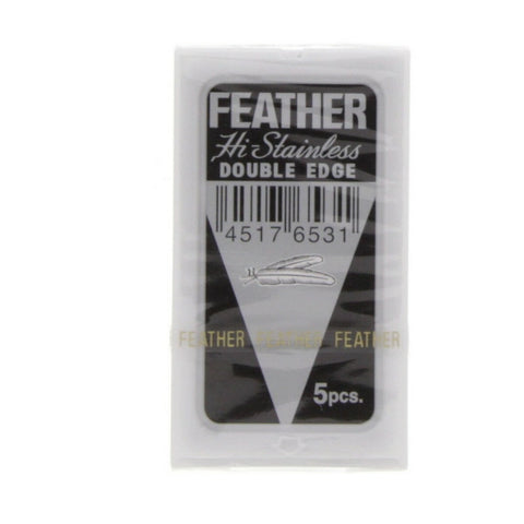 GETIT.QA- Qatar’s Best Online Shopping Website offers FEATHER HI STAINLESS BLADES DOUBLE EDGE 5 PCS at the lowest price in Qatar. Free Shipping & COD Available!