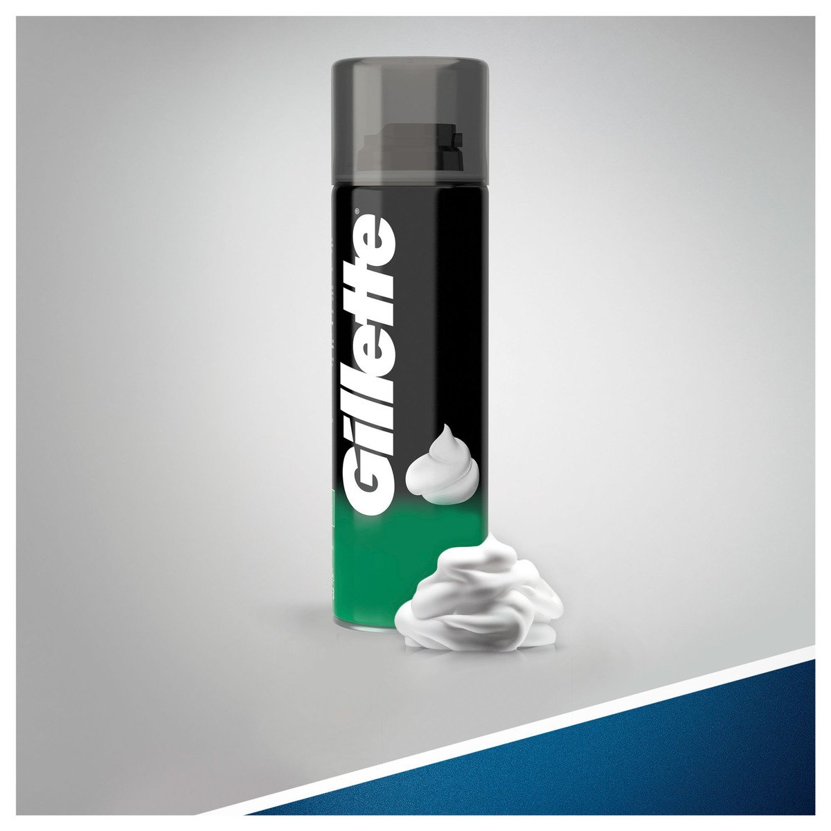 Gillette Classic Menthol Men's Shaving Foam 200 ml  - GETIT.QA
