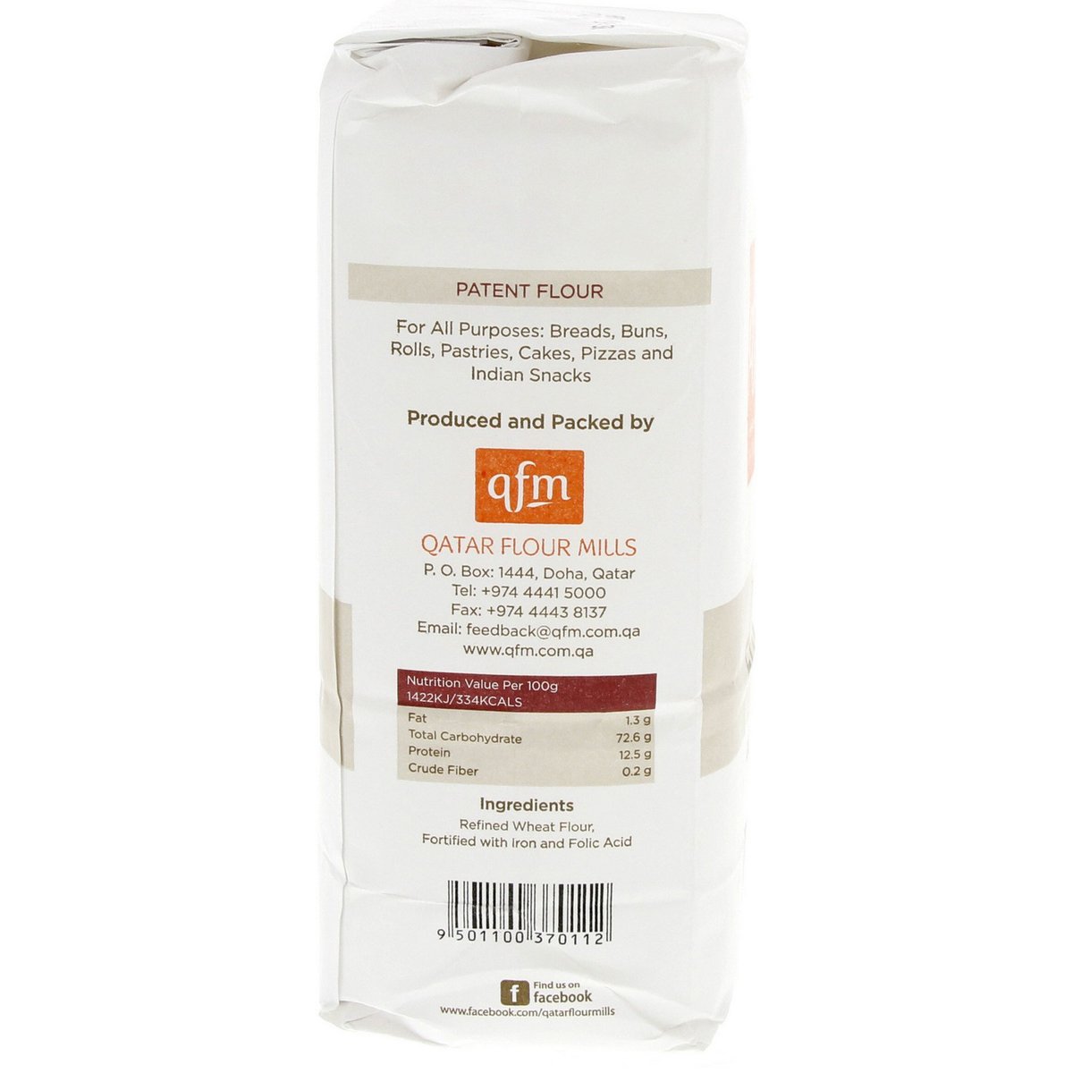 GETIT.QA- Qatar’s Best Online Shopping Website offers QFM ALL PURPOSE FLOUR NO.1 1 KG at the lowest price in Qatar. Free Shipping & COD Available!