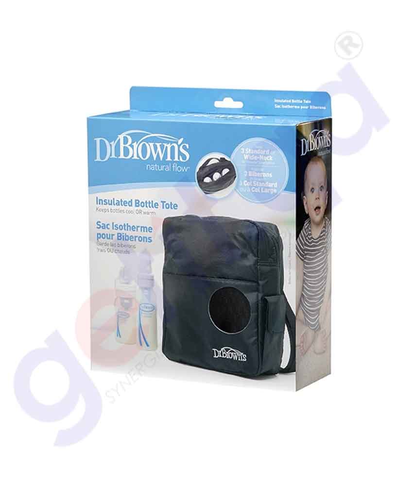 Buy Dr Brown's Bottle Tote Black AC015-P3 Price Doha Qatar