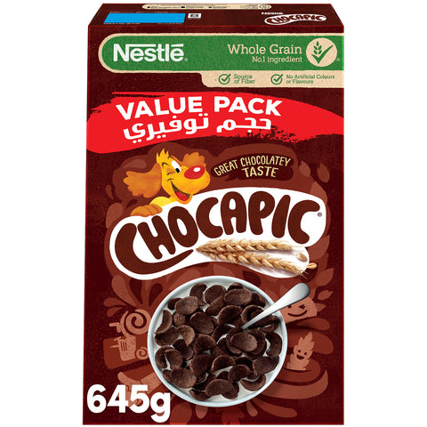GETIT.QA- Qatar’s Best Online Shopping Website offers NESTLE CHOCAPIC CEREALS 645 G at the lowest price in Qatar. Free Shipping & COD Available!