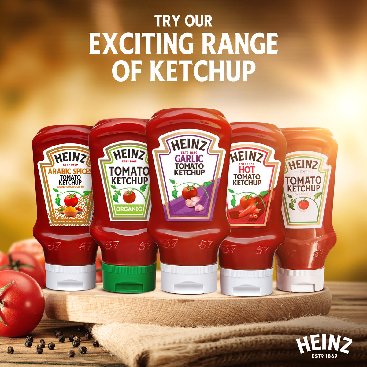 GETIT.QA- Qatar’s Best Online Shopping Website offers HEINZ GARLIC TOMATO KETCHUPÂ 460G at the lowest price in Qatar. Free Shipping & COD Available!