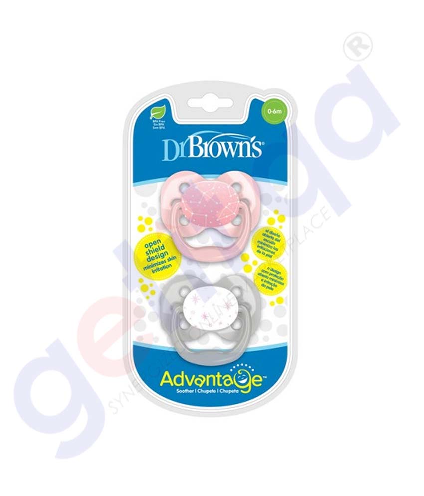 Buy Dr Brown's Advantage Pacifier PA12001-INTLX Doha Qatar