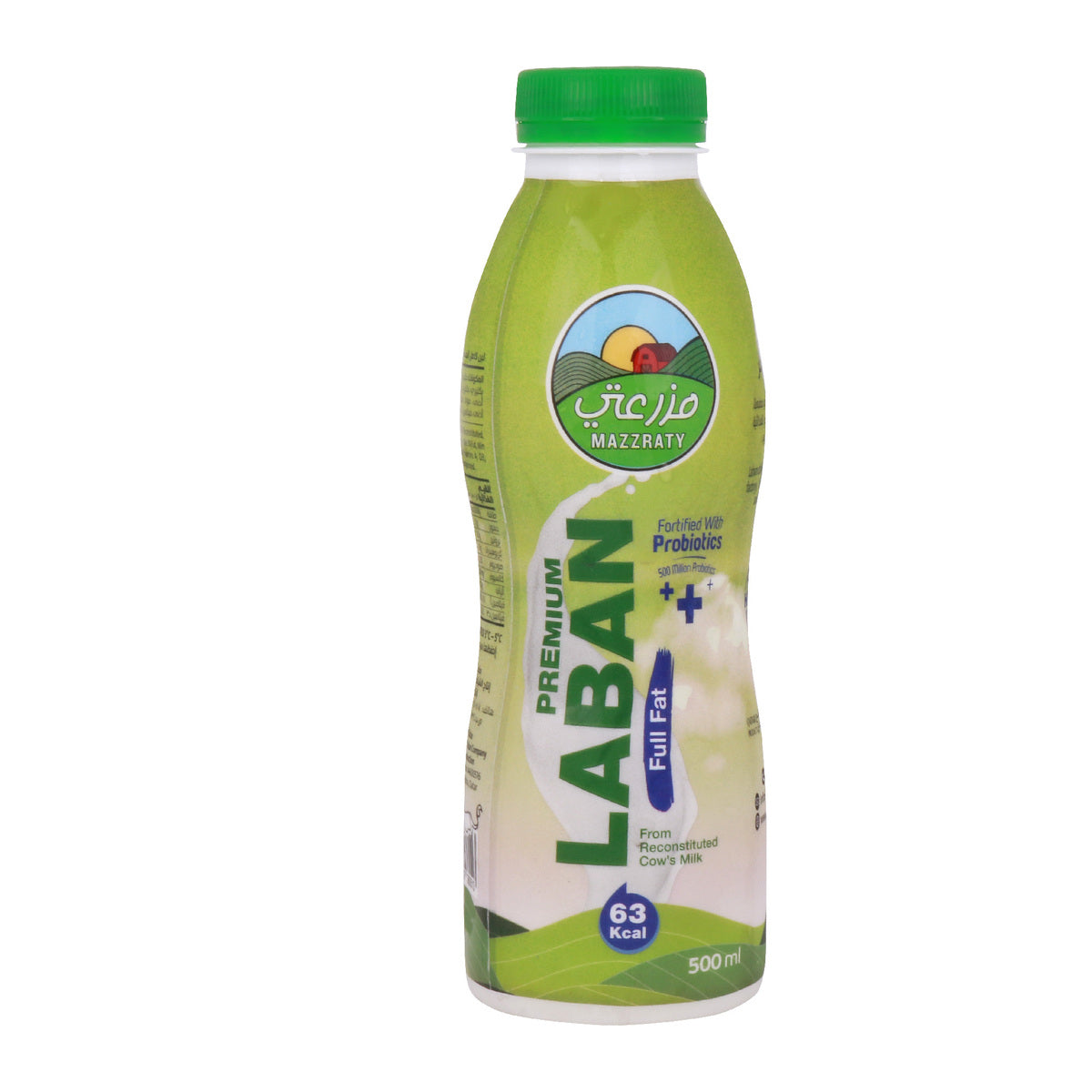 GETIT.QA- Qatar’s Best Online Shopping Website offers MAZZRATY PREMIUM LABAN PROBIOTICS FULL FAT 500ML at the lowest price in Qatar. Free Shipping & COD Available!