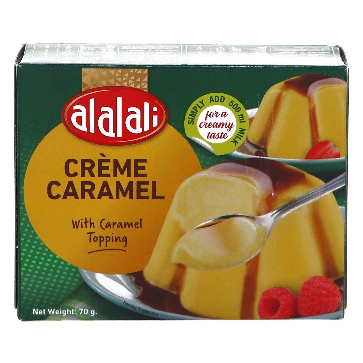 GETIT.QA- Qatar’s Best Online Shopping Website offers AL ALALI CREME CARAMEL 70 G at the lowest price in Qatar. Free Shipping & COD Available!