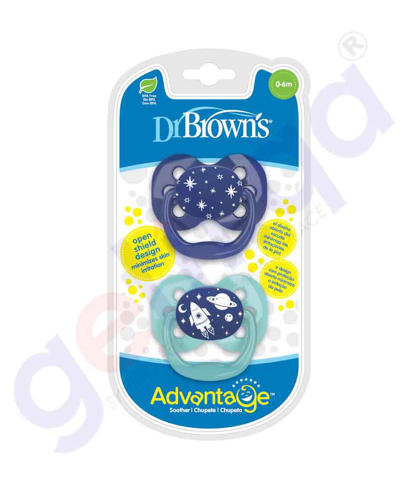 Buy Dr Brown's Advantage Pacifier PA12002-INTLX Doha Qatar