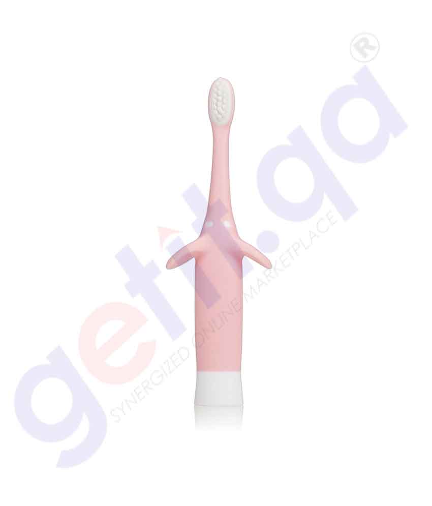 Shop Dr Brown's Infant to Toddler Toothbrush Pink Doha Qatar