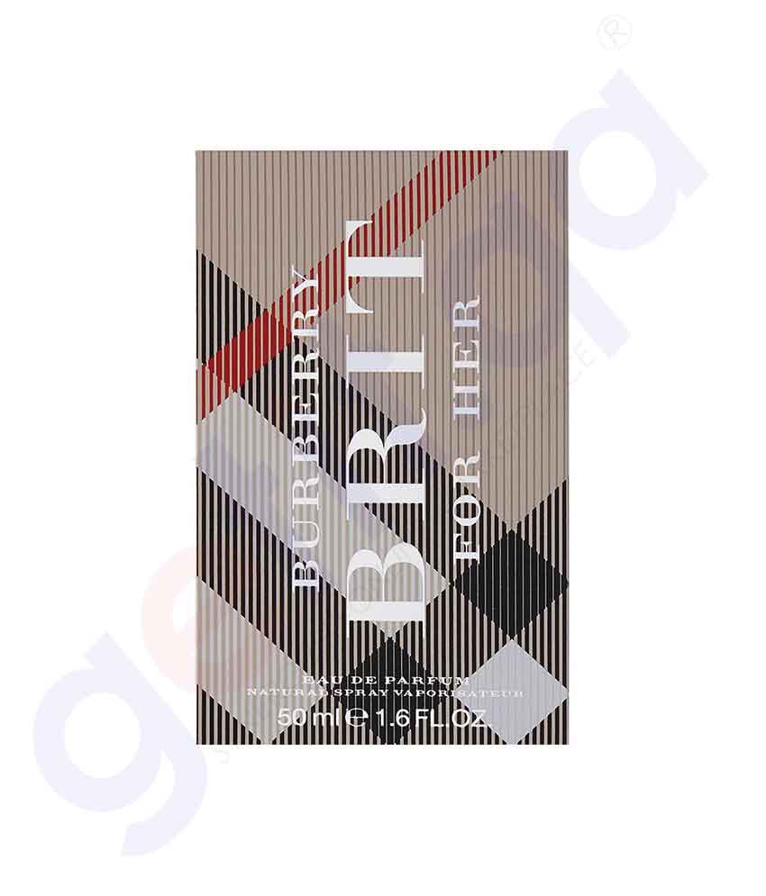BURBERRY BRIT EDP 50ML FOR WOMEN - GETIT.QA