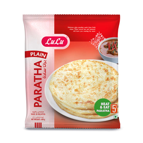 GETIT.QA- Qatar’s Best Online Shopping Website offers LULU FROZEN PLAIN PARATHA 5PCS 400G at the lowest price in Qatar. Free Shipping & COD Available!