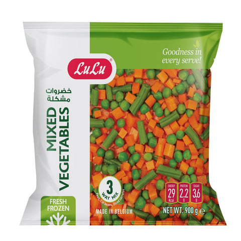 GETIT.QA- Qatar’s Best Online Shopping Website offers LULU MIXED VEGETABLES 900G at the lowest price in Qatar. Free Shipping & COD Available!