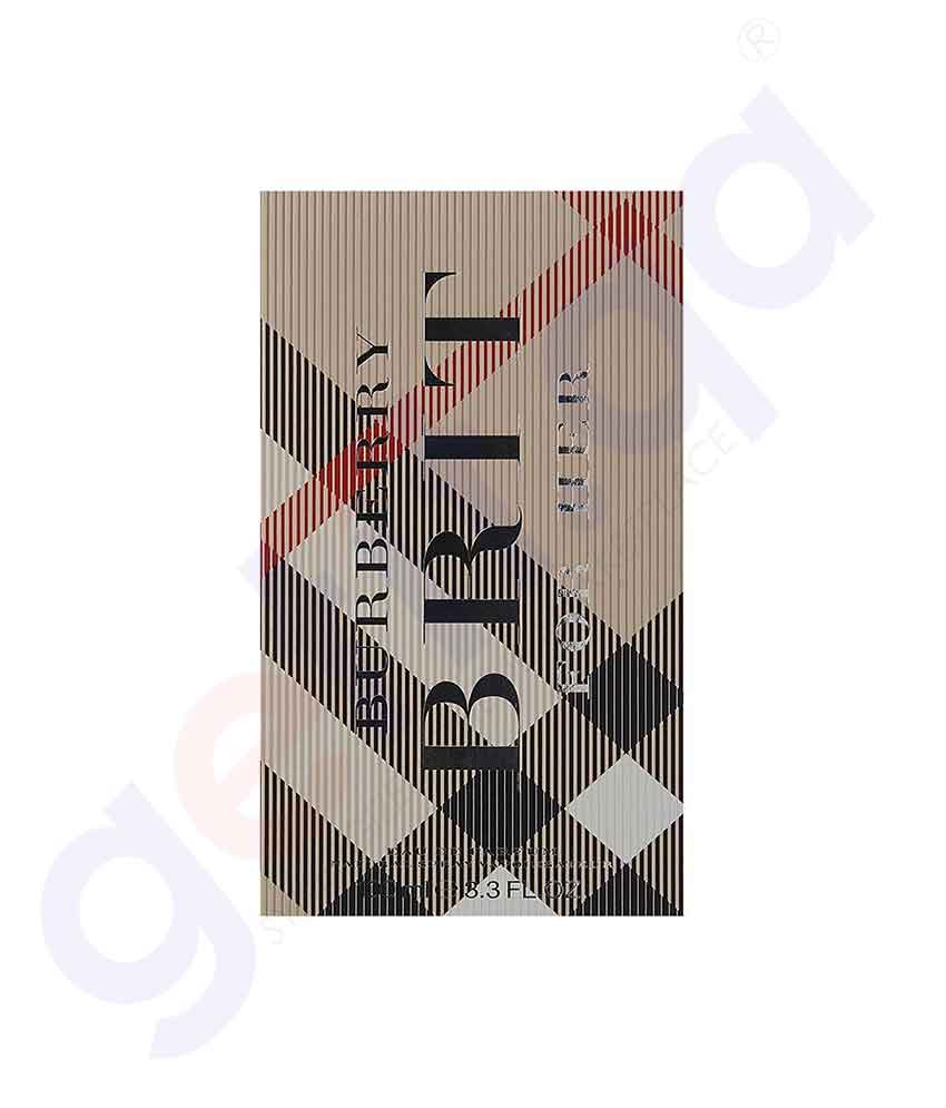 BURBERRY BRIT EDP 100ML FOR WOMEN - GETIT.QA