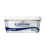 GETIT.QA- Qatar’s Best Online Shopping Website offers LURPAK SPREADABLE BUTTER SALTED 250G at the lowest price in Qatar. Free Shipping & COD Available!
