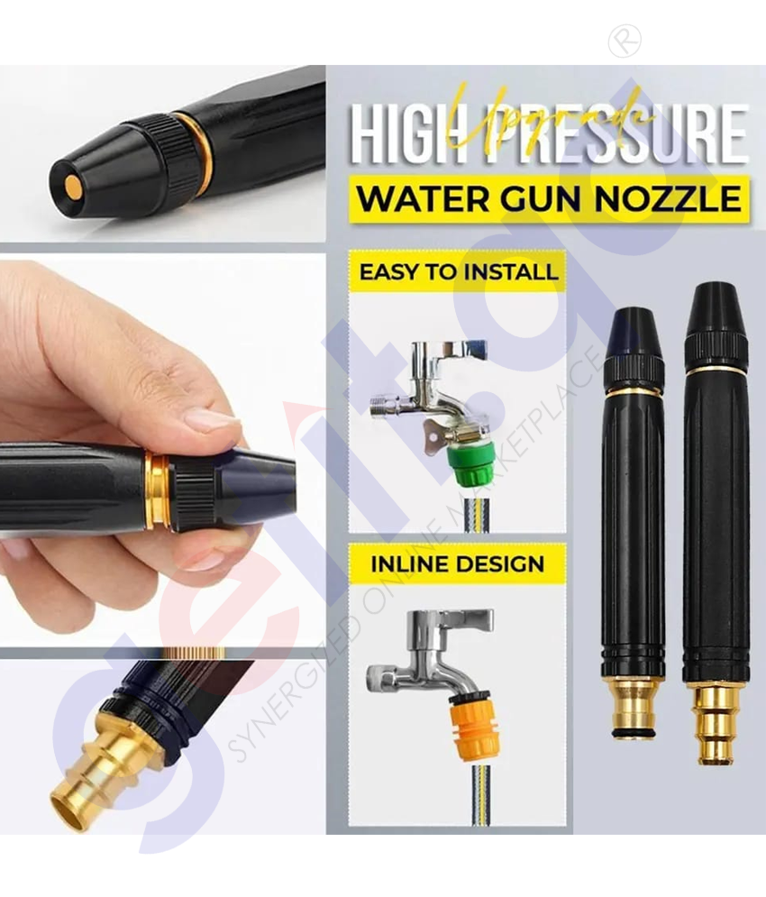 BUY HIGH PRESSURE WATER GUN NOZZLE IN QATAR | HOME DELIVERY WITH COD ON ALL ORDERS ALL OVER QATAR FROM GETIT.QA
