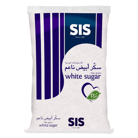 GETIT.QA- Qatar’s Best Online Shopping Website offers SIS FINE GRAIN WHITE SUGAR 1KG at the lowest price in Qatar. Free Shipping & COD Available!