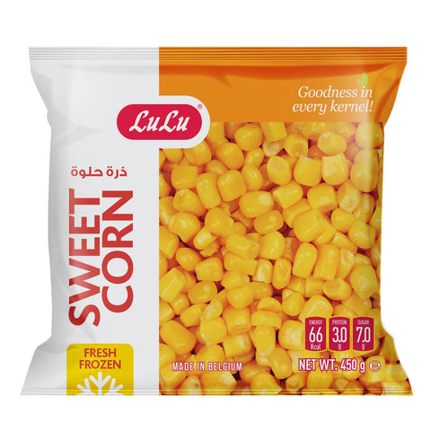 GETIT.QA- Qatar’s Best Online Shopping Website offers LULU FROZEN SWEET CORN 450 G at the lowest price in Qatar. Free Shipping & COD Available!