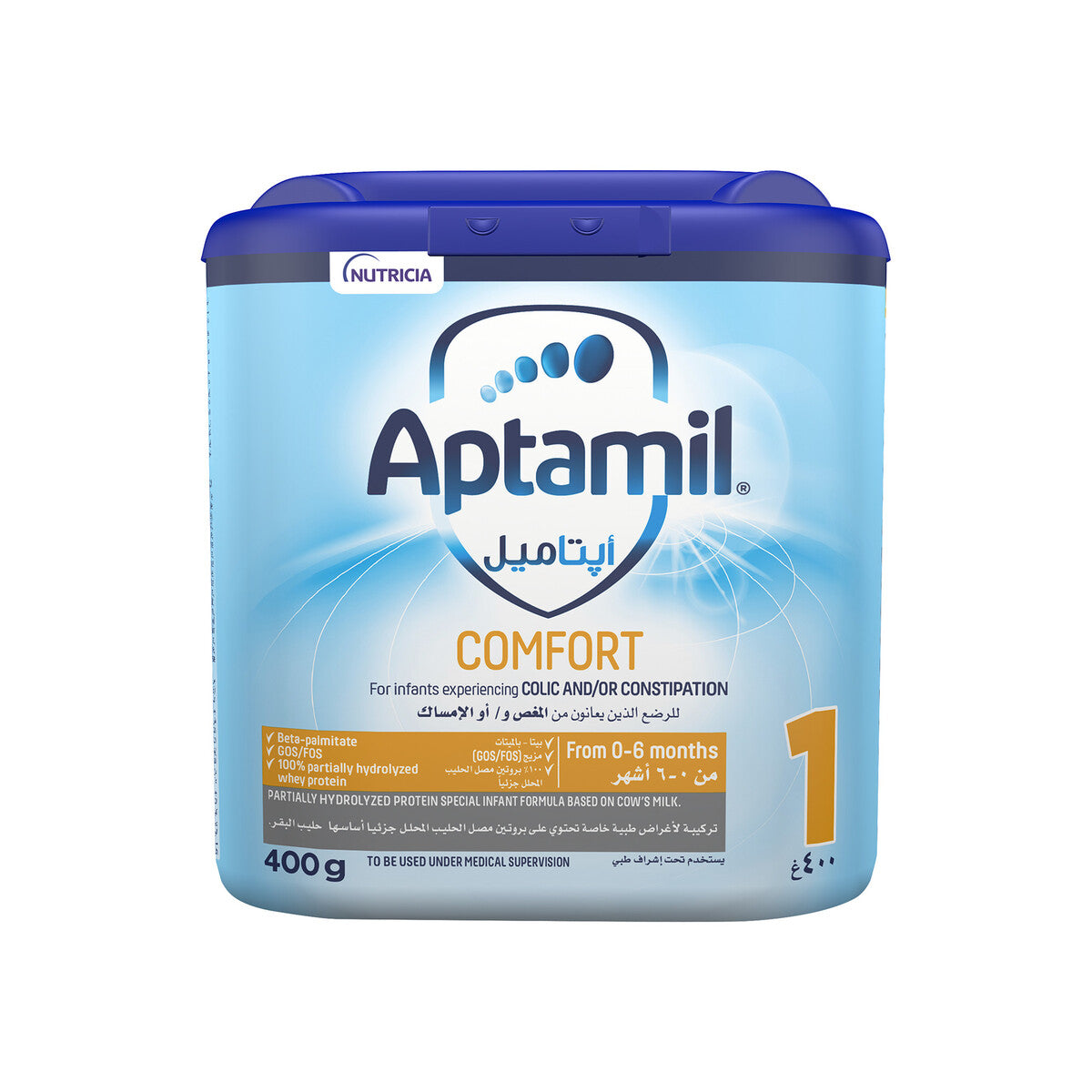 GETIT.QA- Qatar’s Best Online Shopping Website offers APTAMIL COMFORT STAGE 1 INFANT FORMULA BASED 400 G at the lowest price in Qatar. Free Shipping & COD Available!