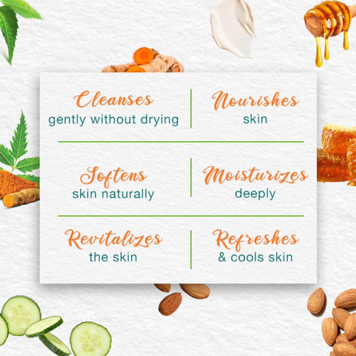 GETIT.QA- Qatar’s Best Online Shopping Website offers HIMALAYA SOAP CUCUMBER REFRESHING 6 X 125 G at the lowest price in Qatar. Free Shipping & COD Available!