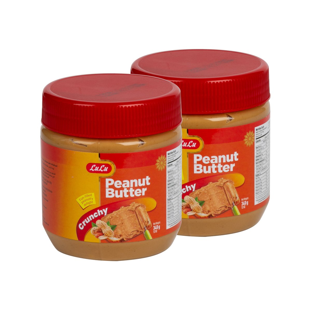 GETIT.QA- Qatar’s Best Online Shopping Website offers LULU CRUNCHY PEANUT BUTTER 2 X 340G at the lowest price in Qatar. Free Shipping & COD Available!