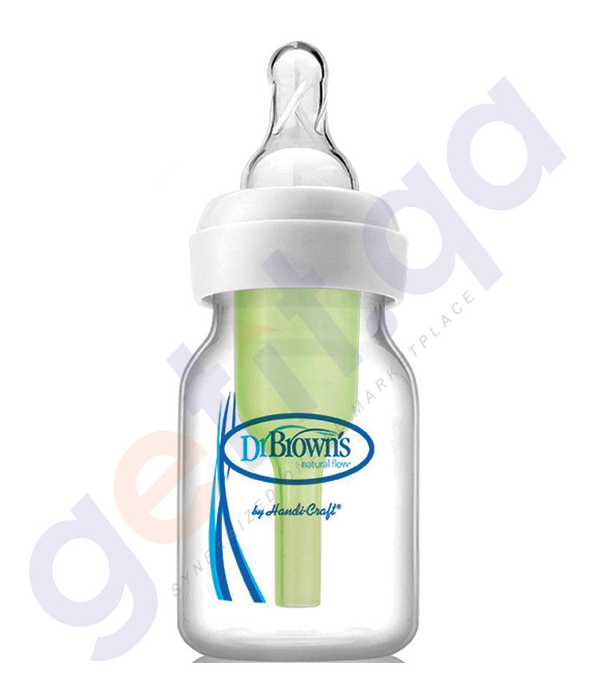 BUY DR BROWN NARROW NECK OPTIONS BABY BOTTLE - SB2101-ES 2OZ/60ML ONLINE IN QATAR