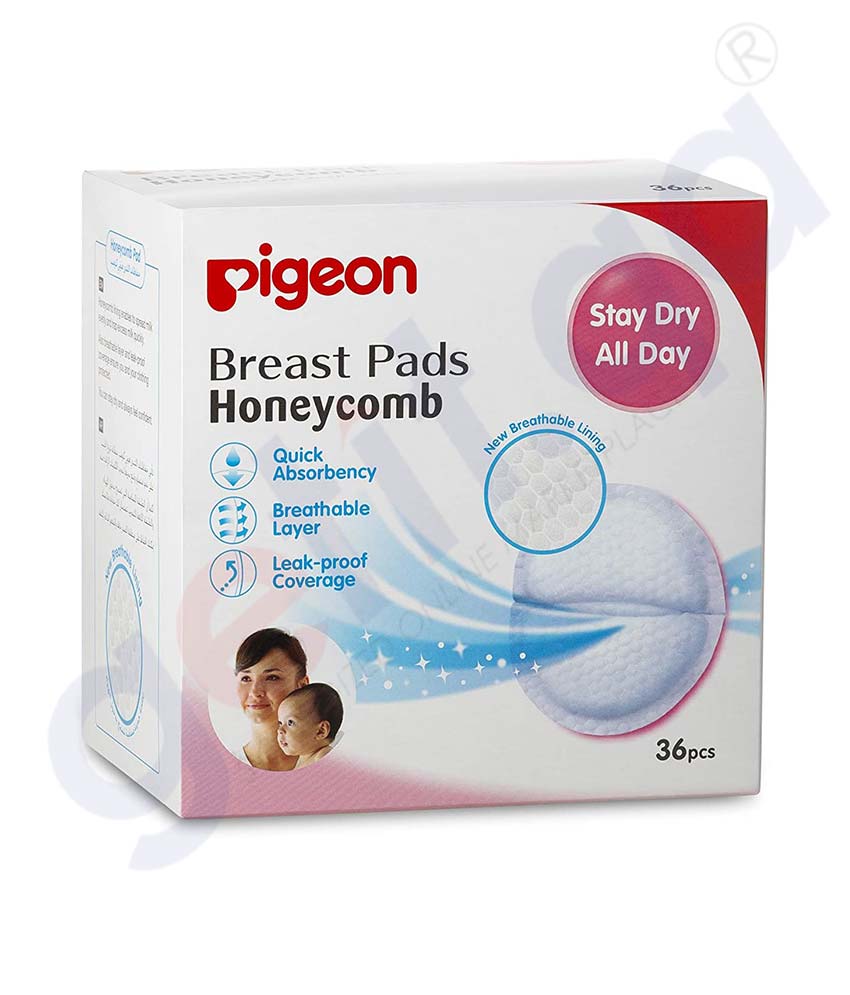 PIGEON BREAST PADS HONEYCOMB 36P 16592 - GETIT.QA