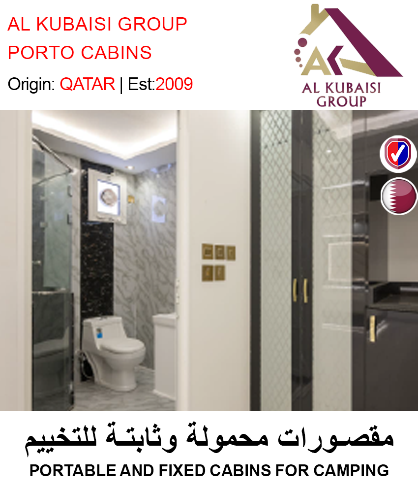 BUY PORTABLE FIXED CABINS FOR CAMPING IN QATAR | HOME DELIVERY WITH COD ON ALL ORDERS ALL OVER QATAR FROM GETIT.QA