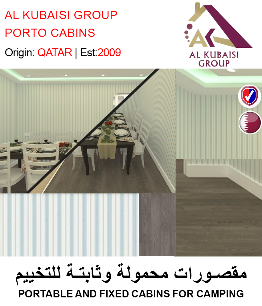 BUY PORTABLE FIXED CABINS FOR CAMPING IN QATAR | HOME DELIVERY WITH COD ON ALL ORDERS ALL OVER QATAR FROM GETIT.QA