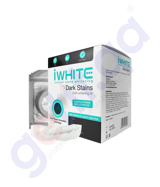 GETIT.QA Buy IWHITE DARK STAINS WHITENING KIT Doha Qatar