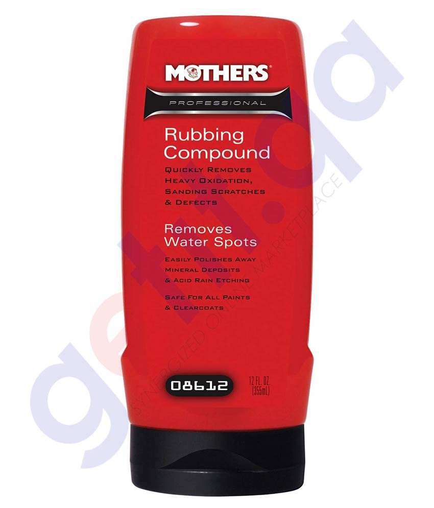 Buy Mothers Professional Rubbing Compound 12oz Doha Qatar