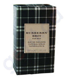 BUY BURBERRY BRIT EDT 100ML FOR MEN IN QATAR | HOME DELIVERY WITH COD ON ALL ORDERS ALL OVER QATAR FROM GETIT.QA