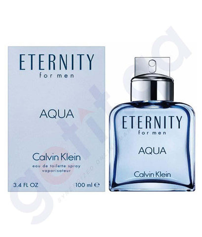 BUY CALVIN KLEIN ETERNITY AQUA EDT 100ML FOR MEN IN QATAR | HOME DELIVERY WITH COD ON ALL ORDERS ALL OVER QATAR FROM GETIT.QA