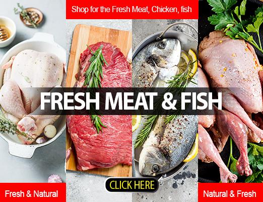 Only the best and selected fresh meat and fish at your doorstep with cash card on delivery anywhere in Qatar only at Getit.qa