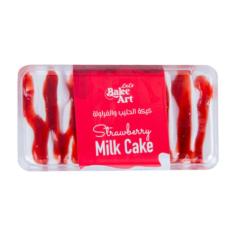 GETIT.QA- Qatar’s Best Online Shopping Website offers LULU BAKE ART STRAWBERRY MILK CAKE 350 G at the lowest price in Qatar. Free Shipping & COD Available!