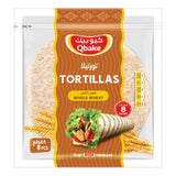 GETIT.QA- Qatar’s Best Online Shopping Website offers QBake Tortilla Whole Wheat 8 pcs 320 g at the lowest price in Qatar. Free Shipping & COD Available!