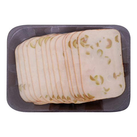 GETIT.QA- Qatar’s Best Online Shopping Website offers Alkenz Smoked Turkey Breast with Olives 250 g at the lowest price in Qatar. Free Shipping & COD Available!
