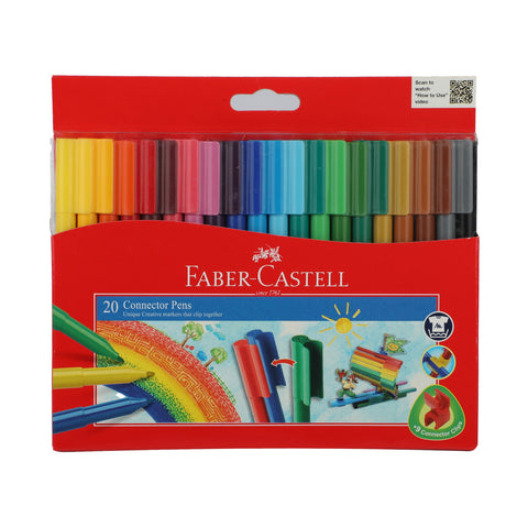 GETIT.QA- Qatar’s Best Online Shopping Website offers FABER-CASTELL CONNECTOR PEN 20PCS at the lowest price in Qatar. Free Shipping & COD Available!