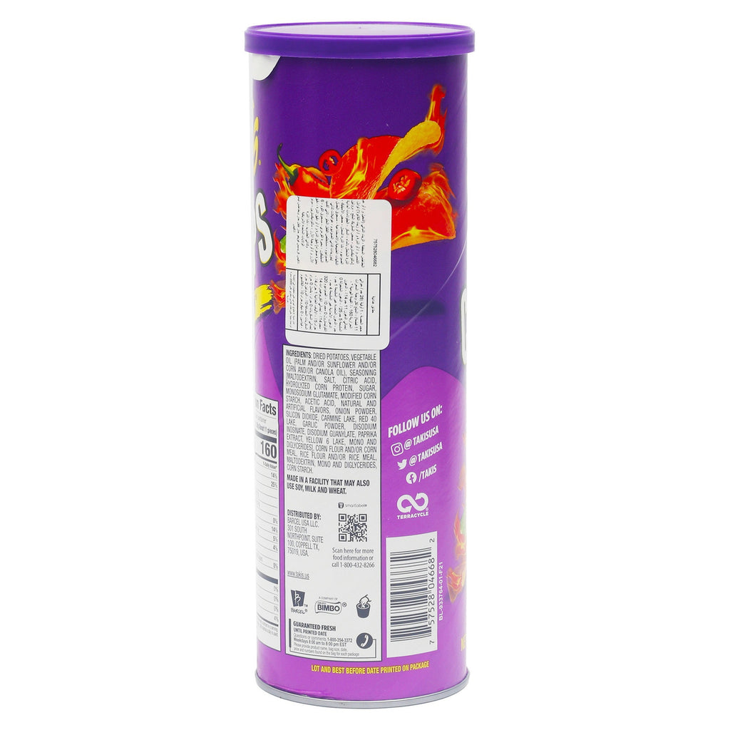 Takis Fuego Hot Chili Pepper & Lime 155.92 g | GETIT.QA