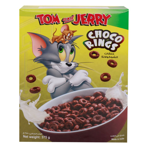 GETIT.QA- Qatar’s Best Online Shopping Website offers Tom & Jerry Choco Rings 375 g at the lowest price in Qatar. Free Shipping & COD Available!
