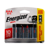 GETIT.QA- Qatar’s Best Online Shopping Website offers ENERGIZER MAX AAA ALKALINE BATTERY 8+4 at the lowest price in Qatar. Free Shipping & COD Available!