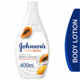 GETIT.QA- Qatar’s Best Online Shopping Website offers JOHNSON'S BODY LOTION VITA-RICH SMOOTHING 400 ML at the lowest price in Qatar. Free Shipping & COD Available!