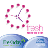 GETIT.QA- Qatar’s Best Online Shopping Website offers FRESHDAYS DAILY LINERS SINGLE LONG 34 PCS at the lowest price in Qatar. Free Shipping & COD Available!