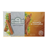 GETIT.QA- Qatar’s Best Online Shopping Website offers AHMD TEABAG ROOIBS&CNMN20S 30G at the lowest price in Qatar. Free Shipping & COD Available!