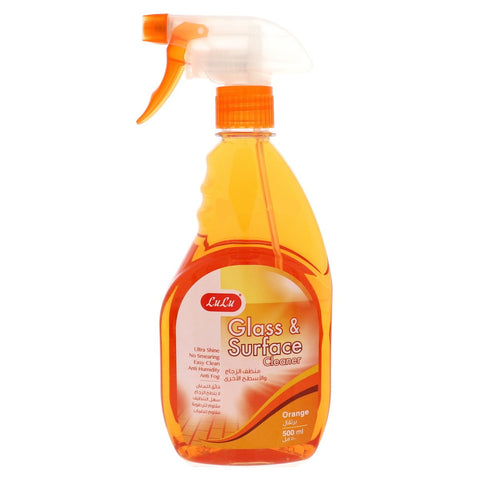 GETIT.QA- Qatar’s Best Online Shopping Website offers LULU GLASS & SURFACE CLEANER ORANGE 500ML at the lowest price in Qatar. Free Shipping & COD Available!