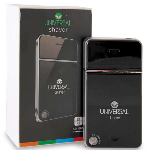 GETIT.QA- Qatar’s Best Online Shopping Website offers UNIVERSAL USB RECHARGEABLE SHAVER UN-001 at the lowest price in Qatar. Free Shipping & COD Available!