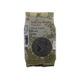 Infinity Foods Organic Black Turtle Beans 500 g