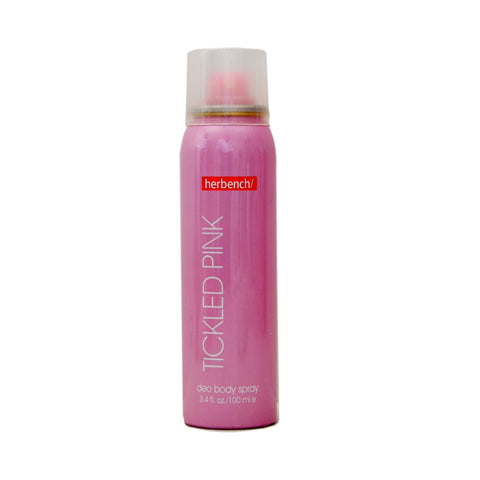 GETIT.QA- Qatar’s Best Online Shopping Website offers HERBENCH TICKLED PINK DEO BODY SPRAY 100 ML at the lowest price in Qatar. Free Shipping & COD Available!