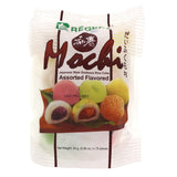 GETIT.QA- Qatar’s Best Online Shopping Website offers REGENT ASSORTED FLAVORED MOCHI JAPANESE RICE CAKE 240 G at the lowest price in Qatar. Free Shipping & COD Available!
