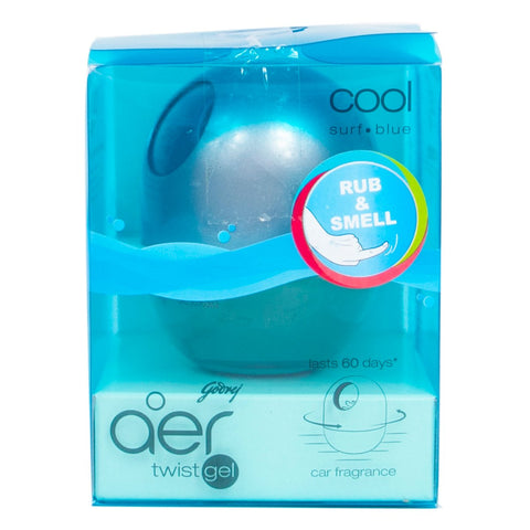 GETIT.QA- Qatar’s Best Online Shopping Website offers AER TWIST GEL CAR FRAGRANCE COOL SURF BLUE 45 G
 at the lowest price in Qatar. Free Shipping & COD Available!