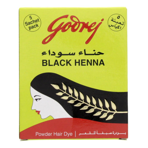 GETIT.QA- Qatar’s Best Online Shopping Website offers GODREJ BLACK HENNA POWDER HAIR DYE 15 G at the lowest price in Qatar. Free Shipping & COD Available!