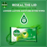 GETIT.QA- Qatar’s Best Online Shopping Website offers DETTOL ORIGINAL 2 IN 1 ANTIBACTERIAL SKIN AND SURFACE WIPES 120PCS
 at the lowest price in Qatar. Free Shipping & COD Available!