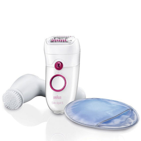 GETIT.QA- Qatar’s Best Online Shopping Website offers BRAUN SILK EPILATOR SE5329 + FACE BRUSH at the lowest price in Qatar. Free Shipping & COD Available!